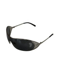 Miu Miu Vintage Metal Sunglasses Wrap Curved Frames Iconic Vintage