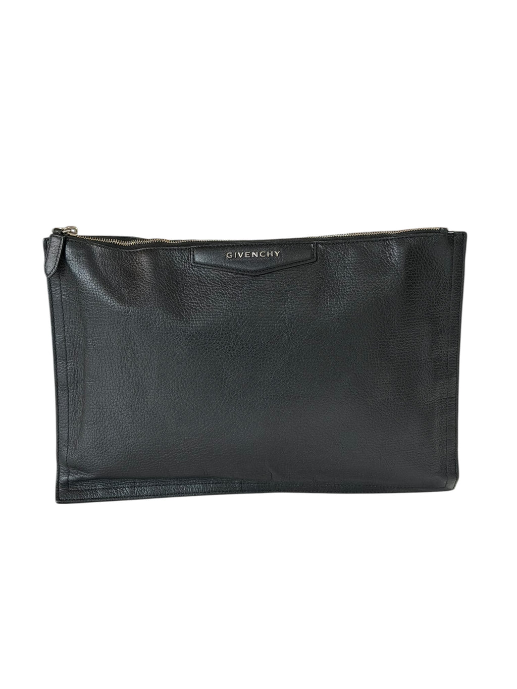 Givenchy Leather Portfolio Pouch Clutch Bag Leather