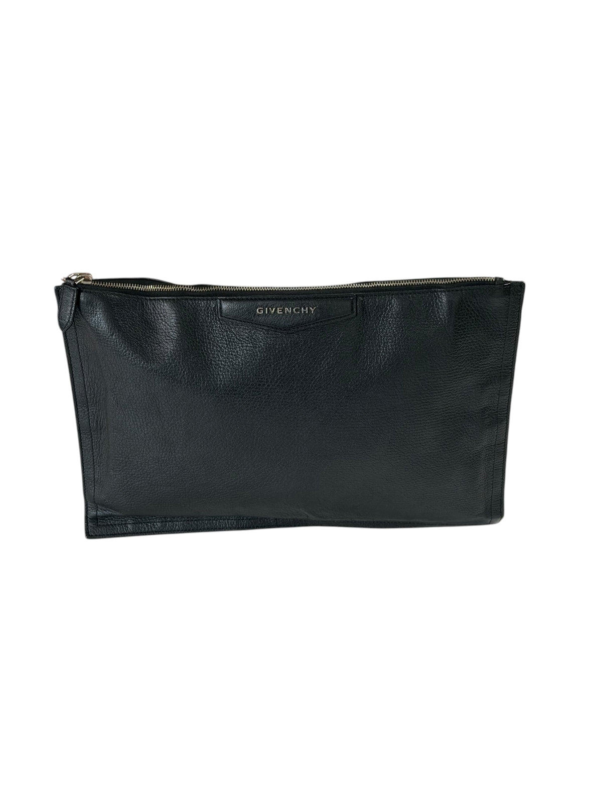 Givenchy Leather Portfolio Pouch Clutch Bag Leather