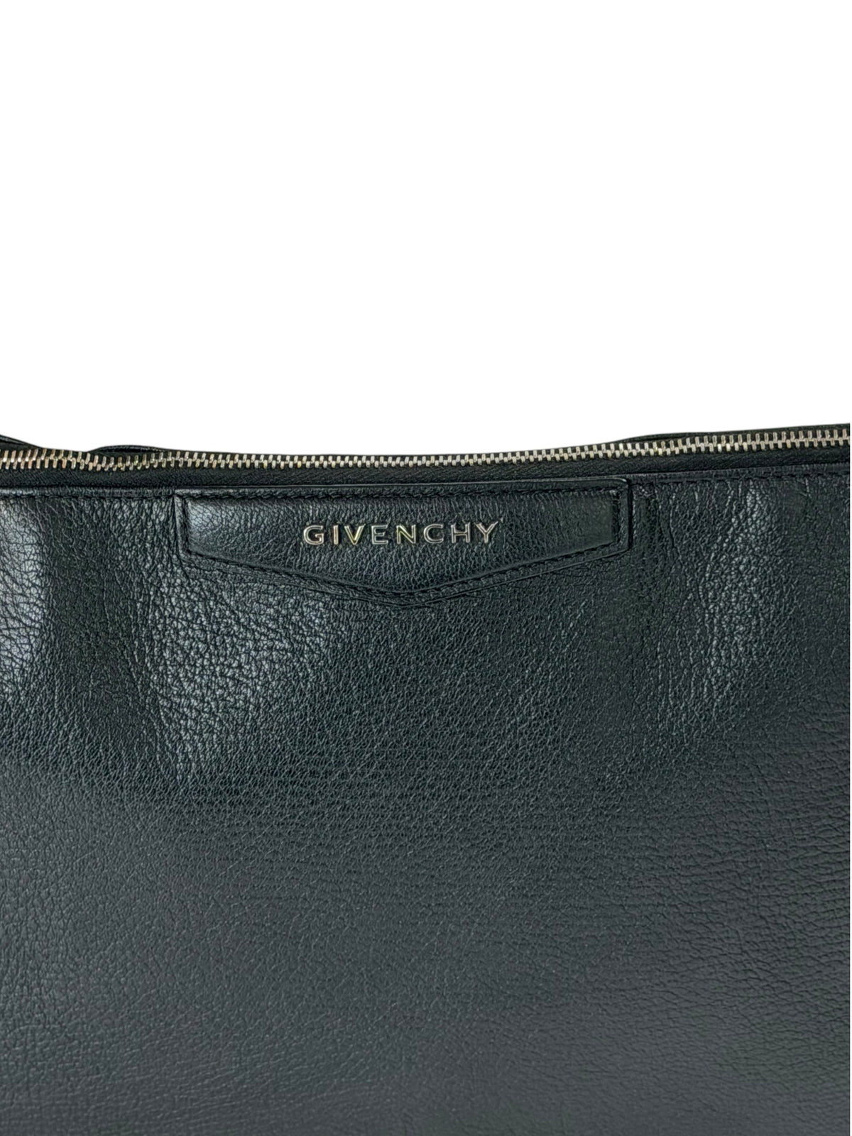 Givenchy Leather Portfolio Pouch Clutch Bag Leather