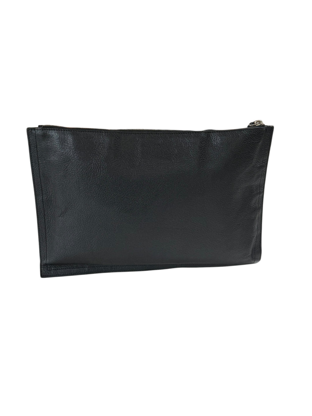 Givenchy Leather Portfolio Pouch Clutch Bag Leather