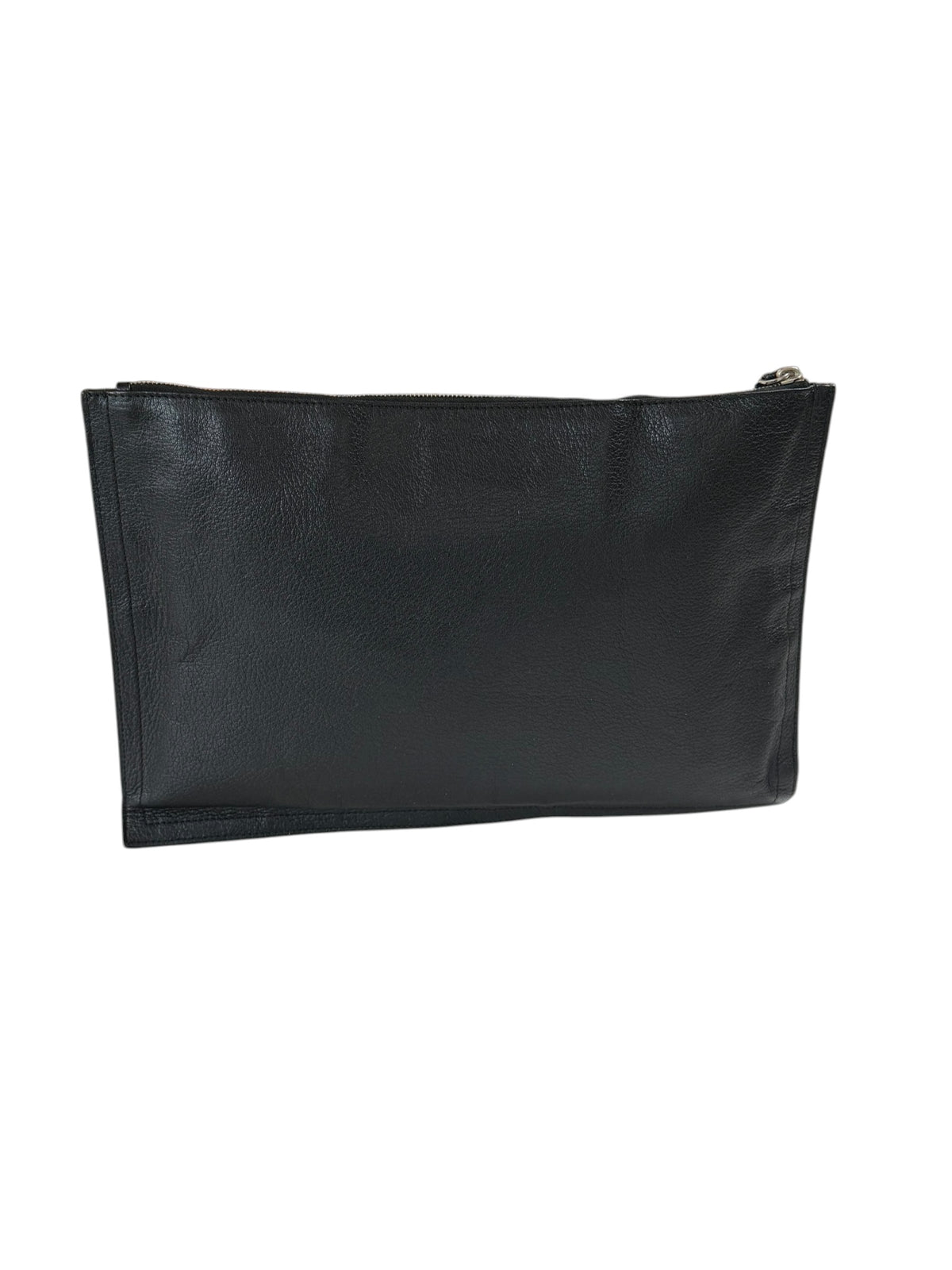 Givenchy Leather Portfolio Pouch Clutch Bag Leather