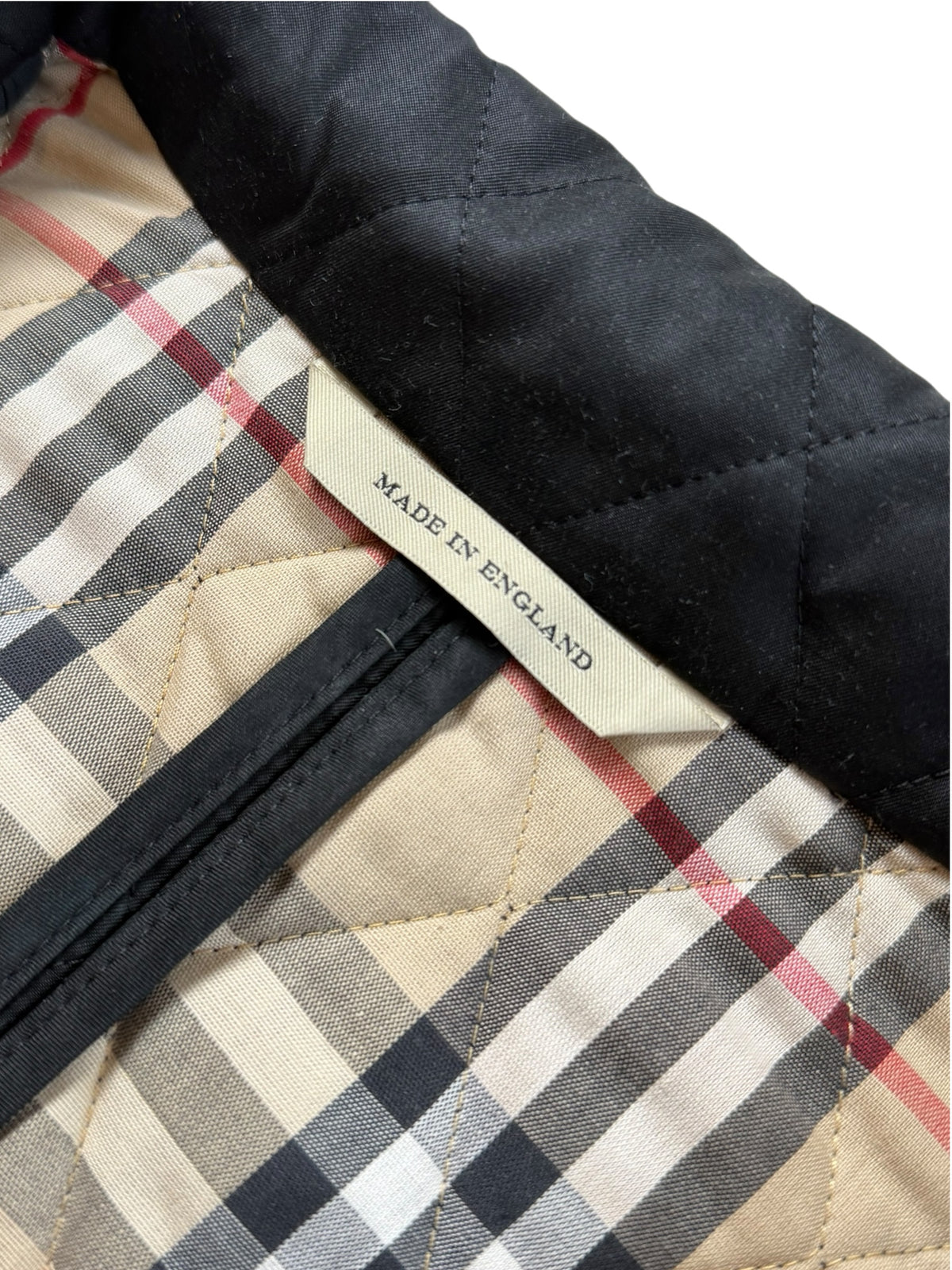 Burberry Hunting Jacket Quilted Women’s M Made In England