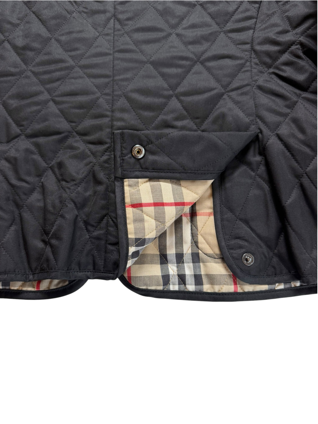 Burberry Hunting Jacket Quilted Women’s M Made In England