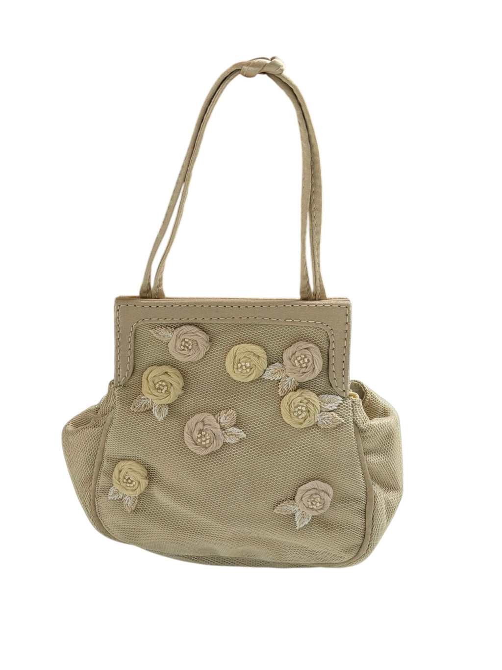 Max Mara Pianoforte Evening Bag Handbag Cloth Silk Deadstock