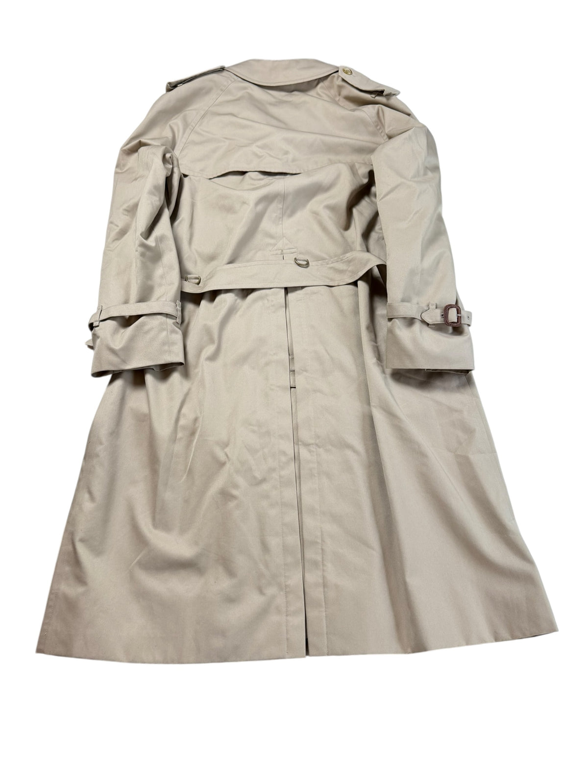 Burberry Made In England Vintage Trench Coat Jacket Size 54 Men’s XL
