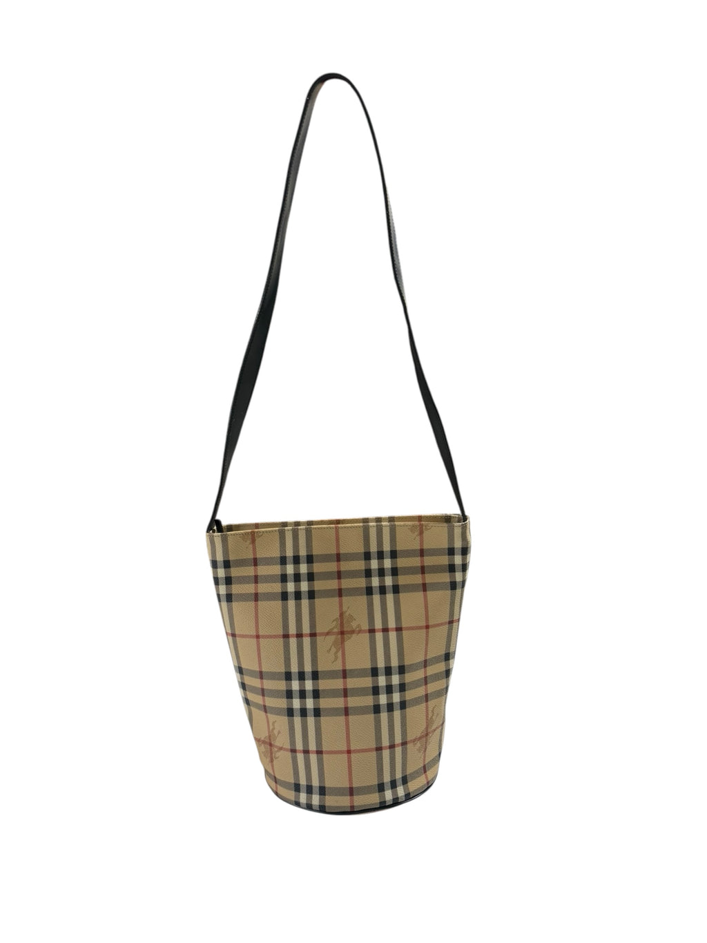Burberry Bucket Tote Shoulder Bag Strap Handbag Bag 2000’s