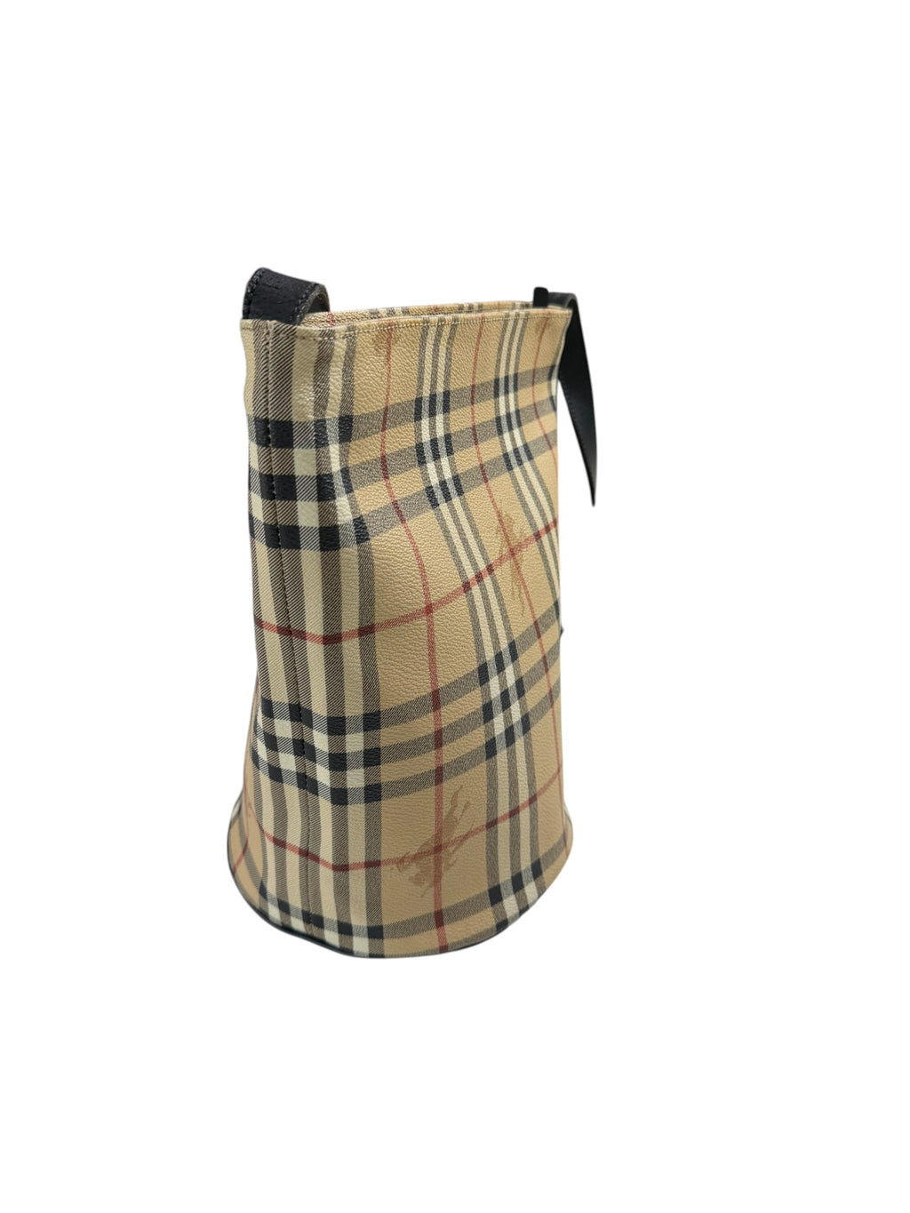 Burberry Bucket Tote Shoulder Bag Strap Handbag Bag 2000’s