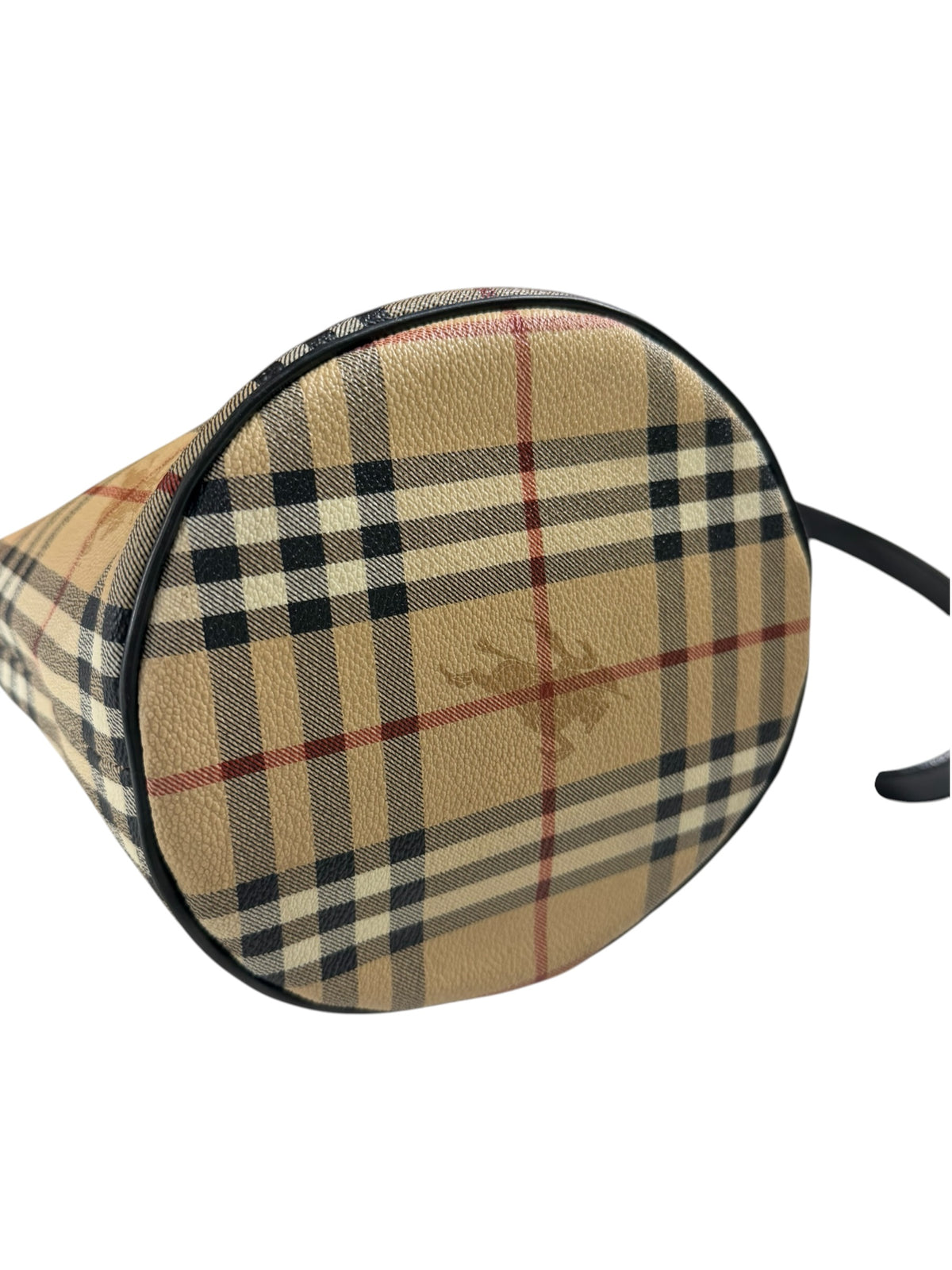 Burberry Bucket Tote Shoulder Bag Strap Handbag Bag 2000’s