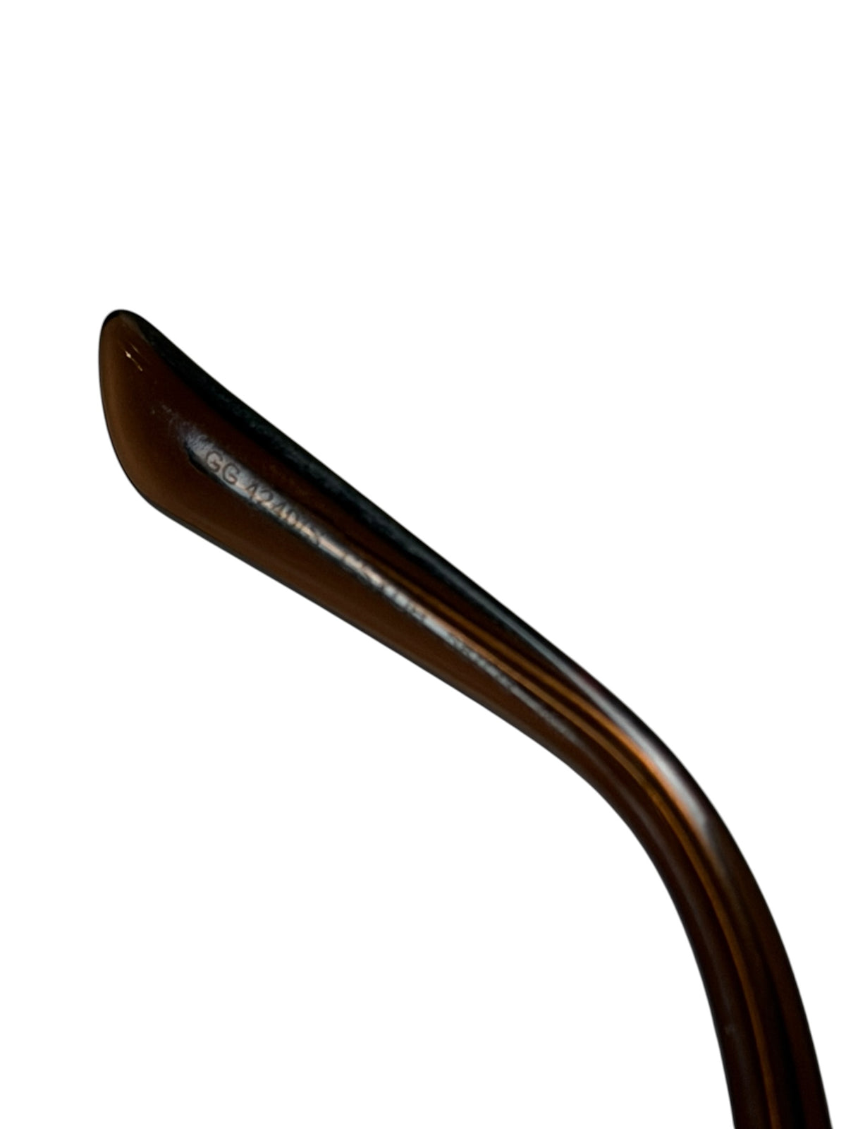 Gucci Teardrop Oval Aviation Bamboo Sunglasses