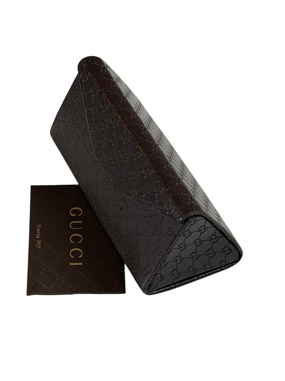 Gucci Teardrop Oval Aviation Bamboo Sunglasses