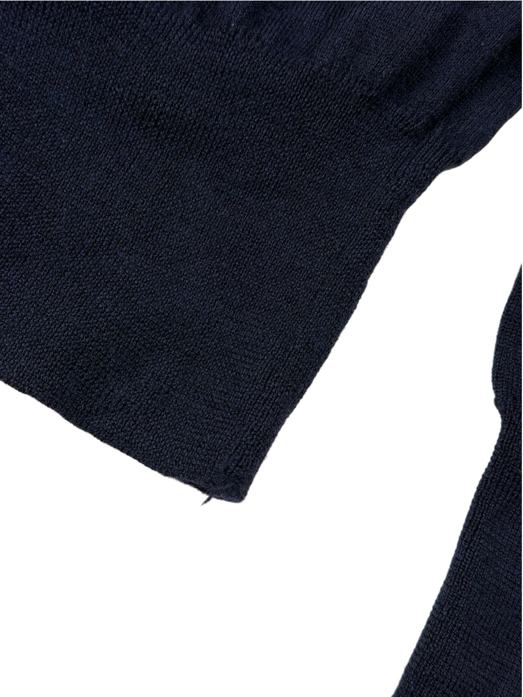 Vivienne Westwood Navy Bea Cardigan Cropped Jumper Women's M