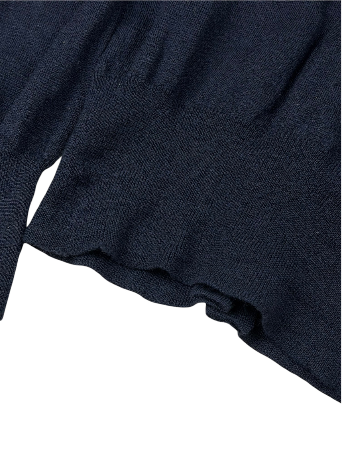 Vivienne Westwood Navy Bea Cardigan Cropped Jumper Women's M