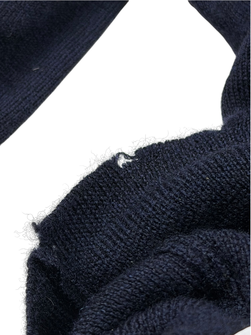 Vivienne Westwood Navy Bea Cardigan Cropped Jumper Women's M