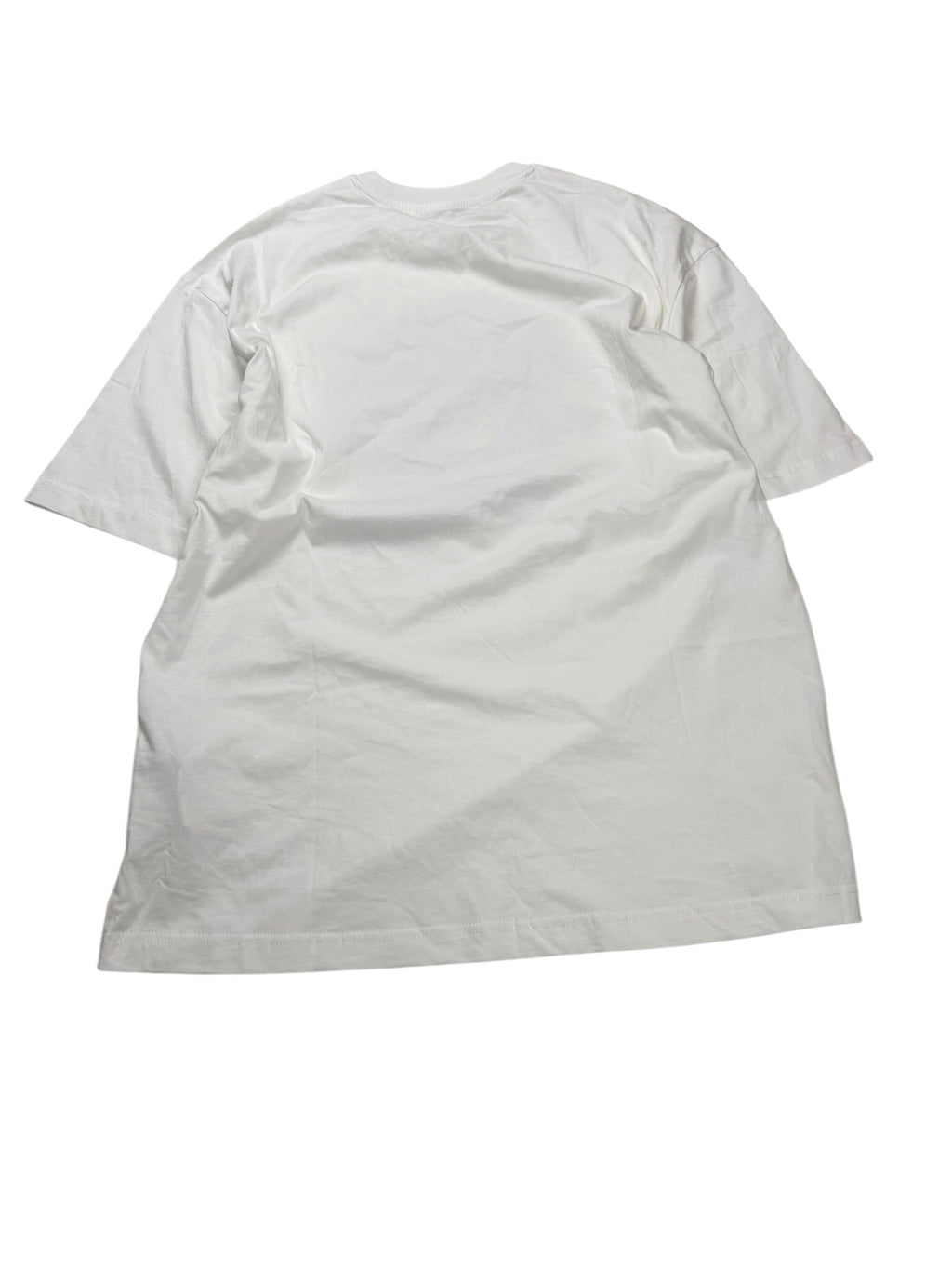 Acne Studios Printed T-Shirt Exford Face teddy Bear Mens M Optic White
