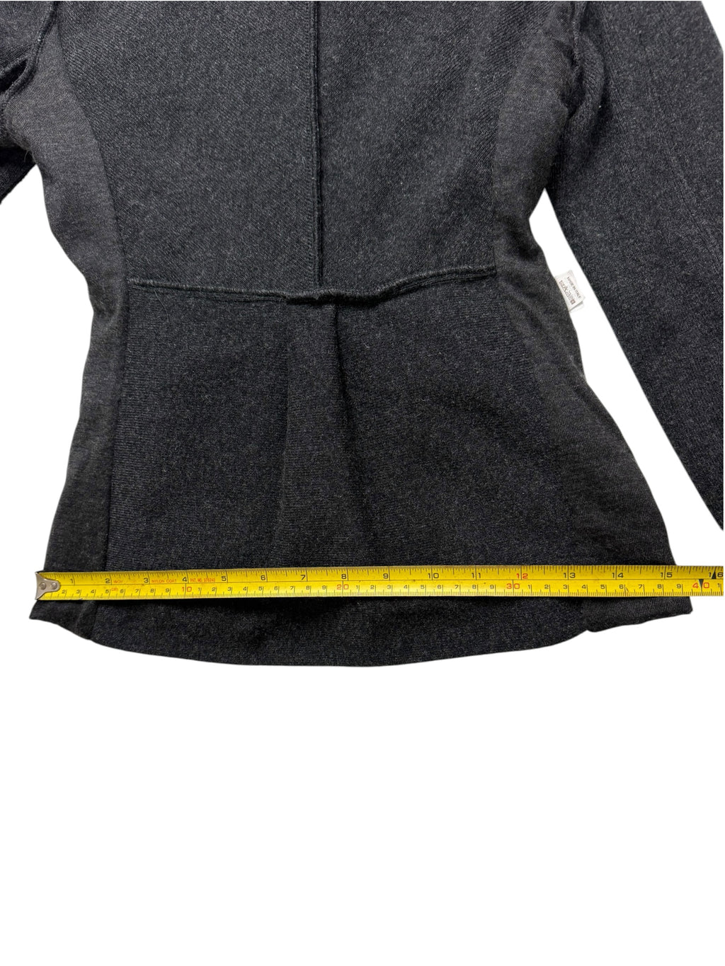 Brunello Cucinelli Hybrid Jacket Cashmere Nylon Black & Grey Women's M IT42