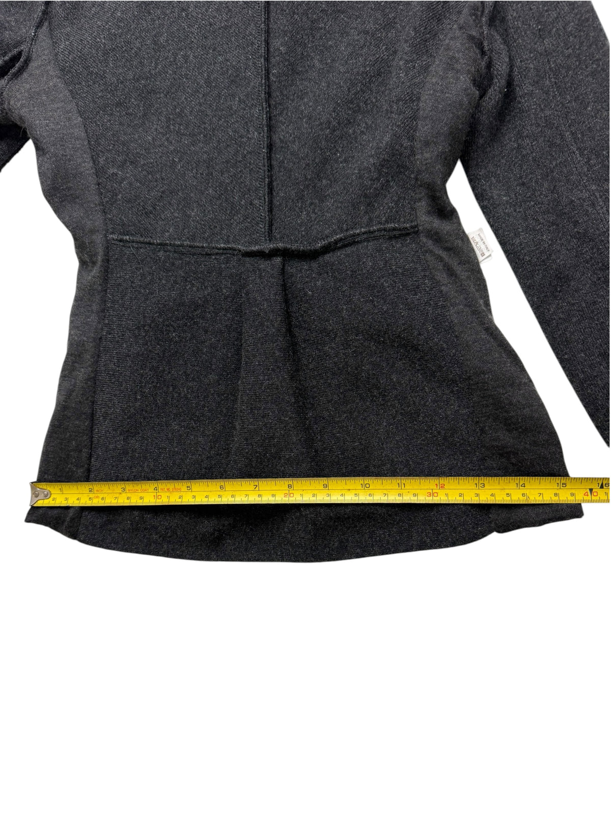 Brunello Cucinelli Hybrid Jacket Cashmere Nylon Black & Grey Women's M IT42