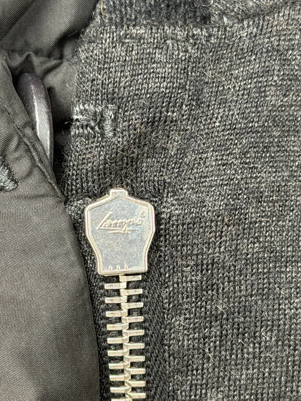 Brunello Cucinelli Hybrid Jacket Cashmere Nylon Black & Grey Women's M IT42