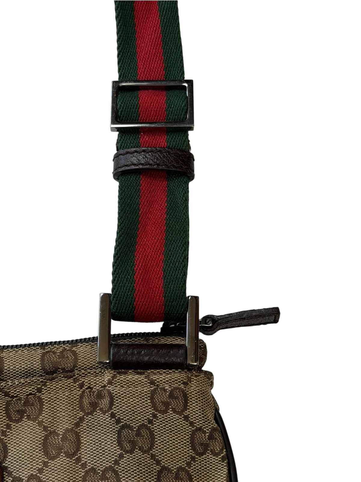 Gucci Canvas Web Messenger Bag 31cm