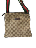 Gucci Canvas Web Messenger Bag 31cm