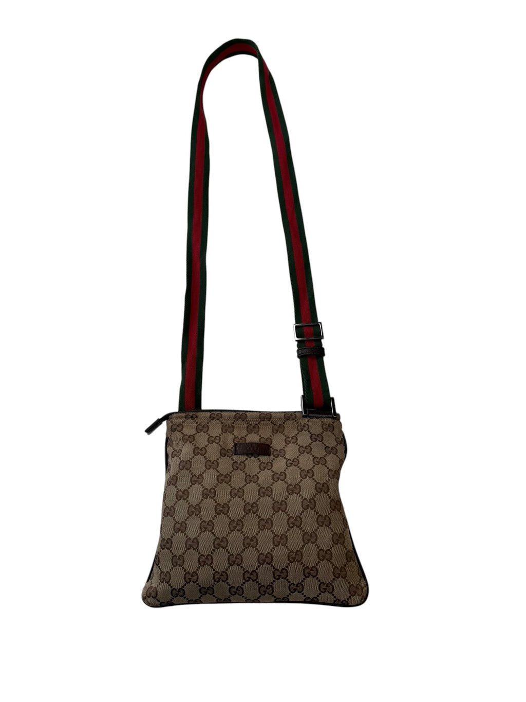 Gucci Canvas Web Messenger Bag 31cm
