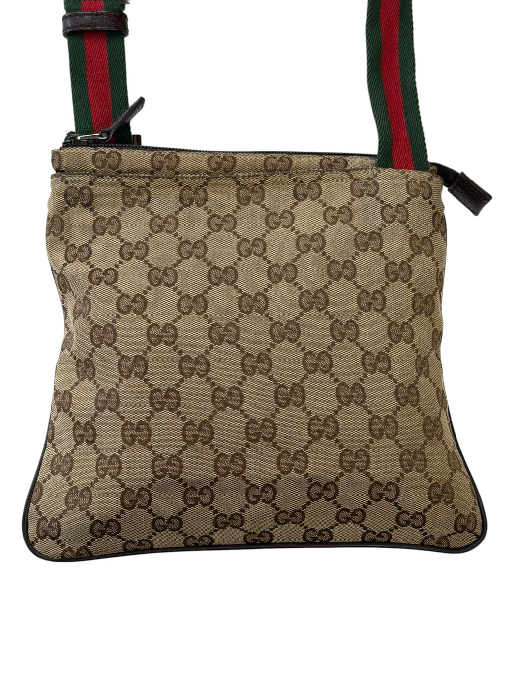 Gucci Canvas Web Messenger Bag 31cm