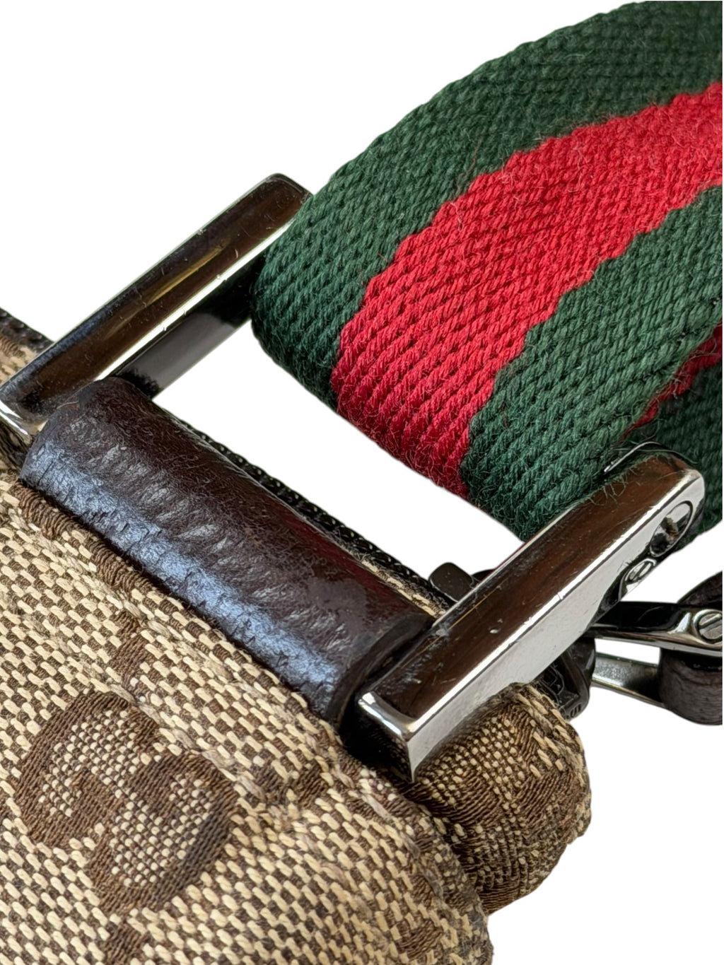 Gucci Canvas Web Messenger Bag 31cm