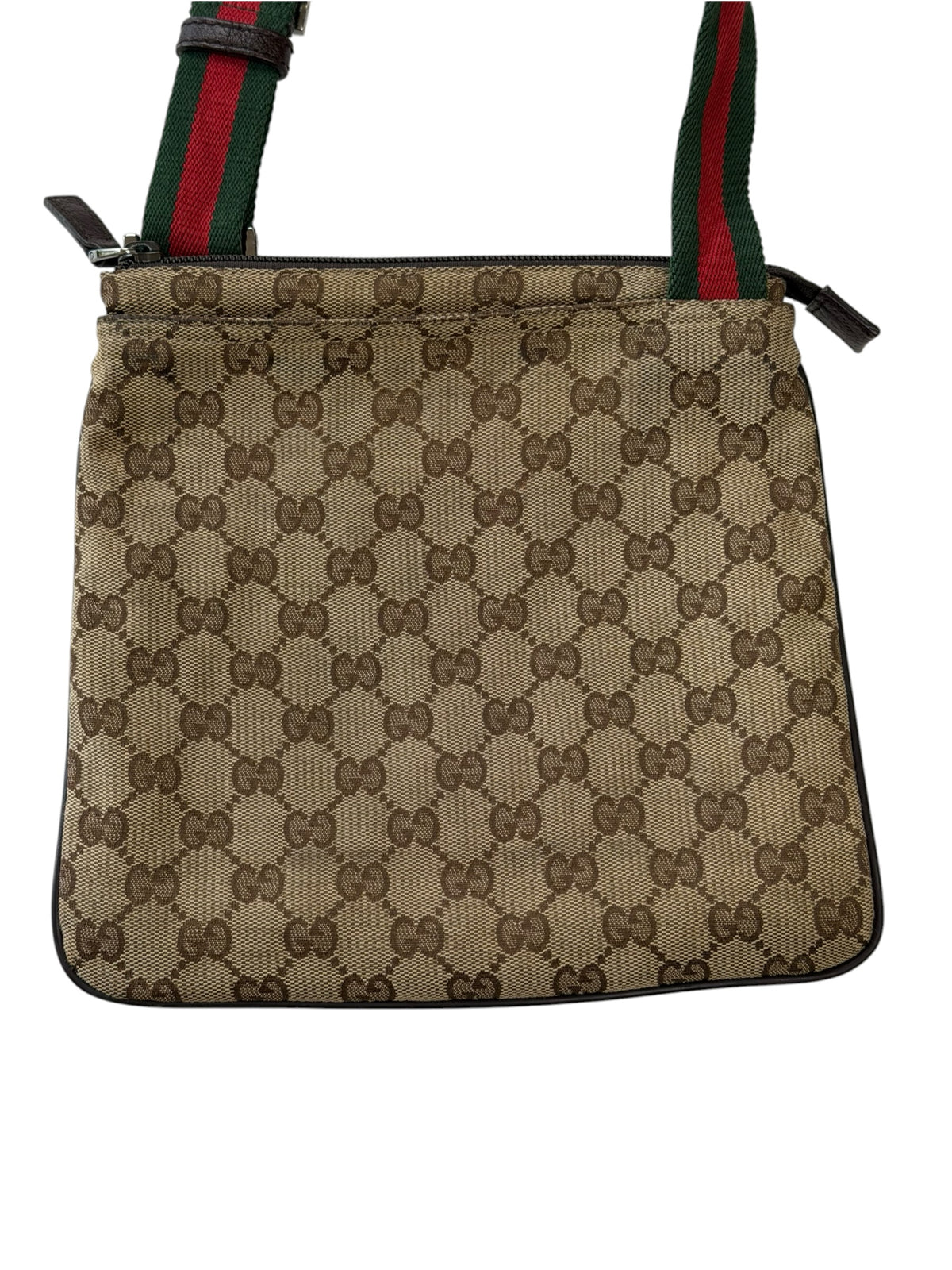 Gucci Canvas Web Messenger Bag 31cm