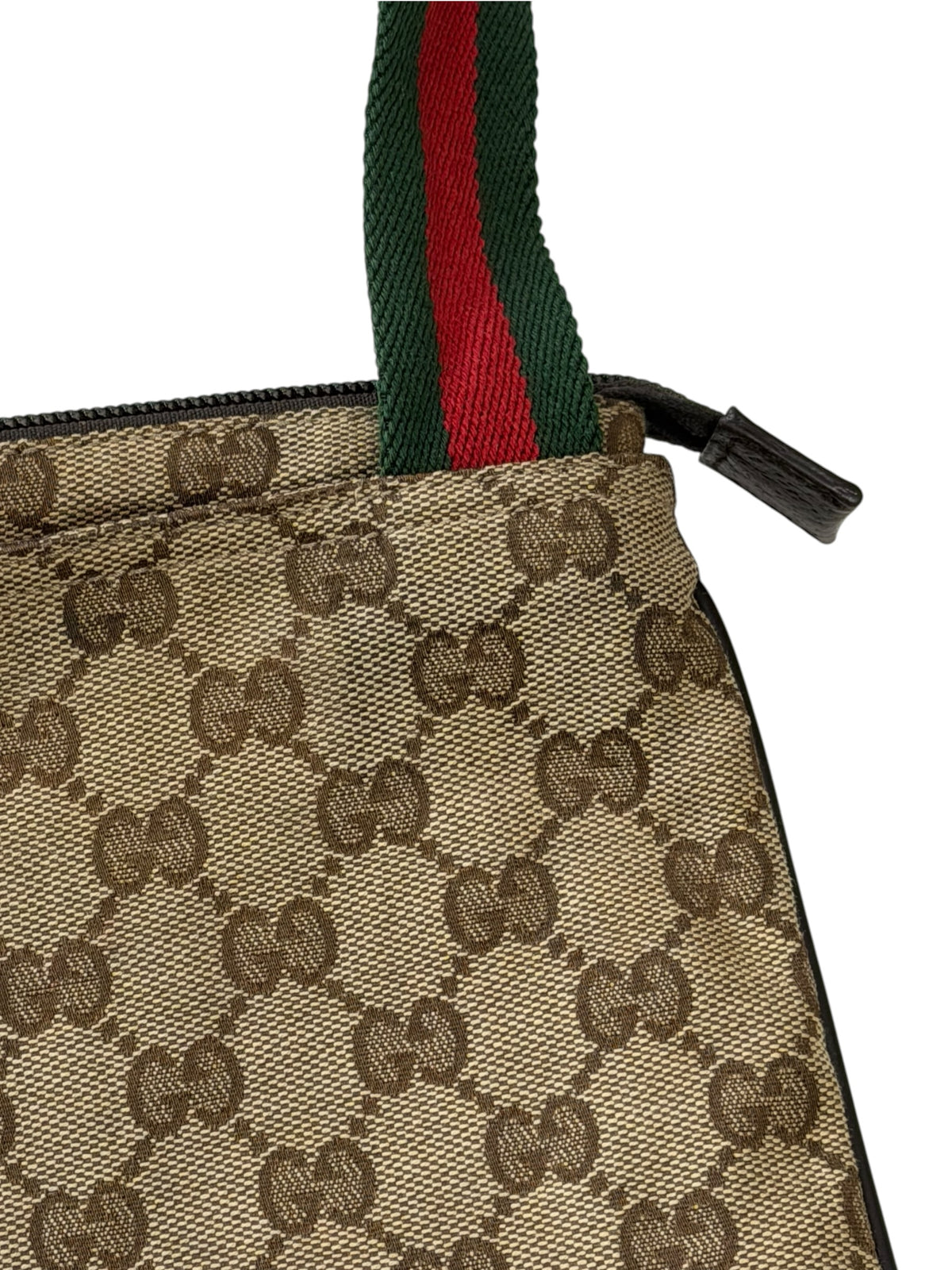 Gucci Canvas Web Messenger Bag 31cm